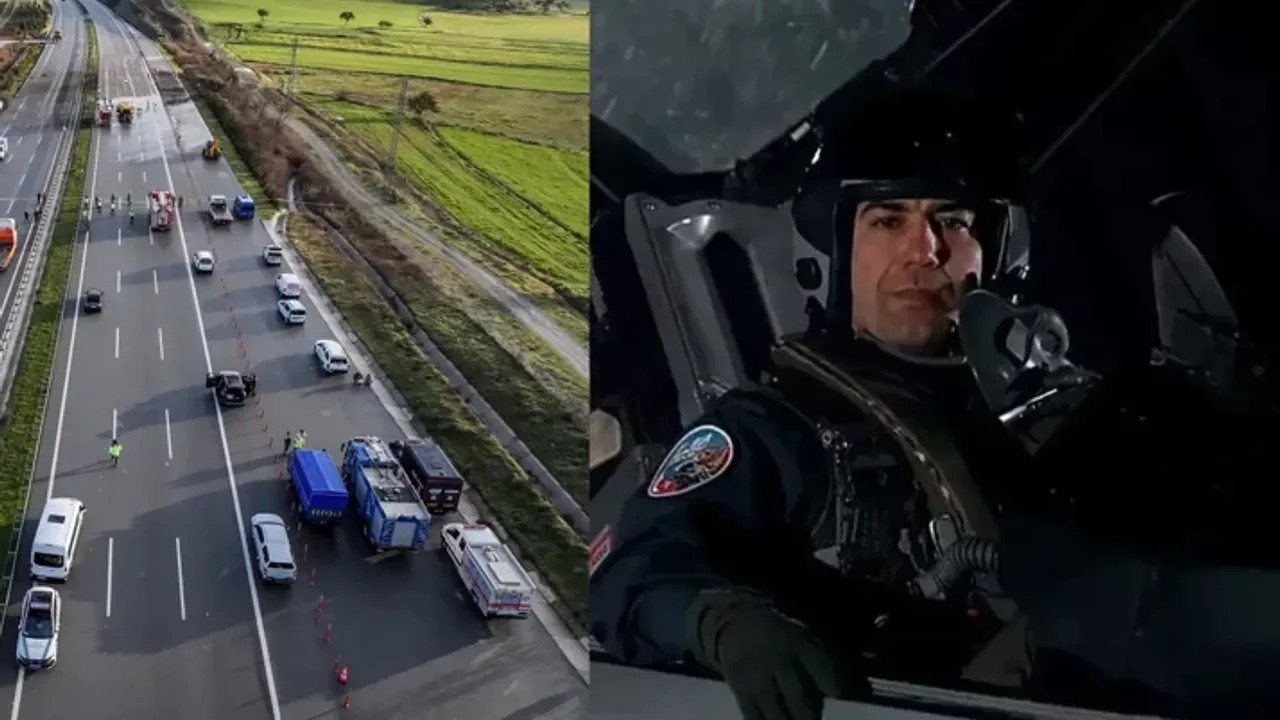 Şehit Pilot 10 Metre Kala Büyük Facianın Önüne Geçmiş