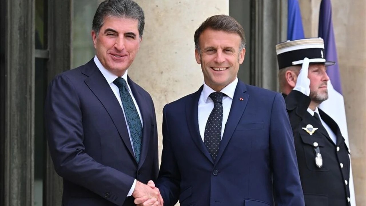 Erbil-paris Hattında Kritik Diplomasi: Barzani Ve Macron Bölgesel Gerilimleri Masaya Yatırdı