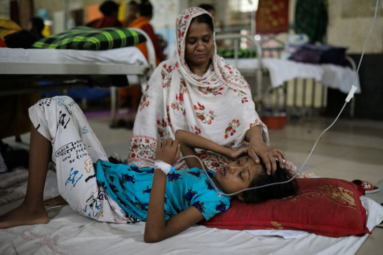 Bangladeş'te bu yıl kızamık şüphesiyle hayatını kaybeden çocuk sayısı 999