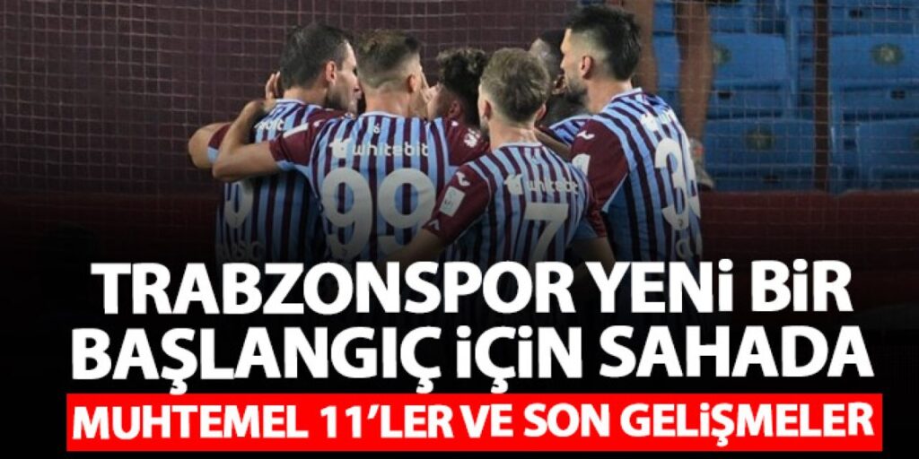 Trabzonspor lige puanla başlamak istiyor: Eyüpspor deplasmanında zorlu randevu Trabzonspor lige puanla başlamak istiyor: Eyüpspor deplasmanında zorlu randevu
