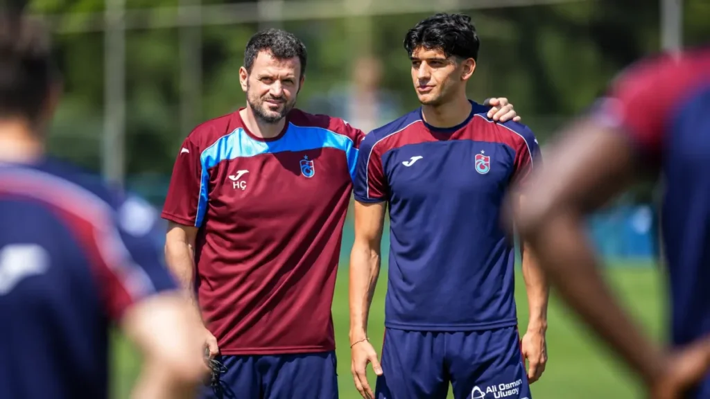 Ali Habeşoğlu Trabzonspor’la ilk antrenmanına çıktı