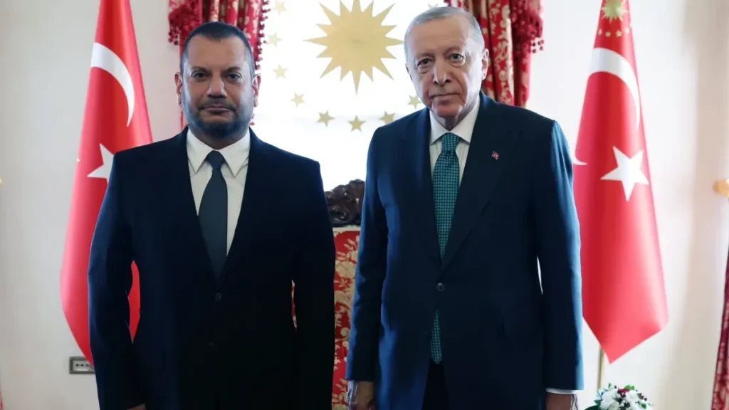 Cumhurbaşkanı Erdoğan, Trabzonspor yönetimini kabul etti