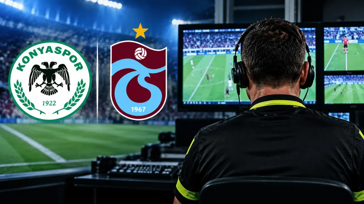 Konyaspor-Trabzonspor maçının VAR ataması belli oldu