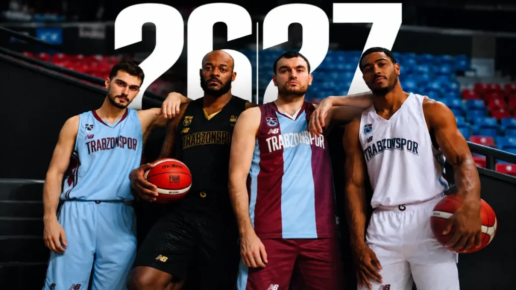 Trabzonspor Basketbol’da yeni sezon heyecanı! Formalar görücüye çıktı