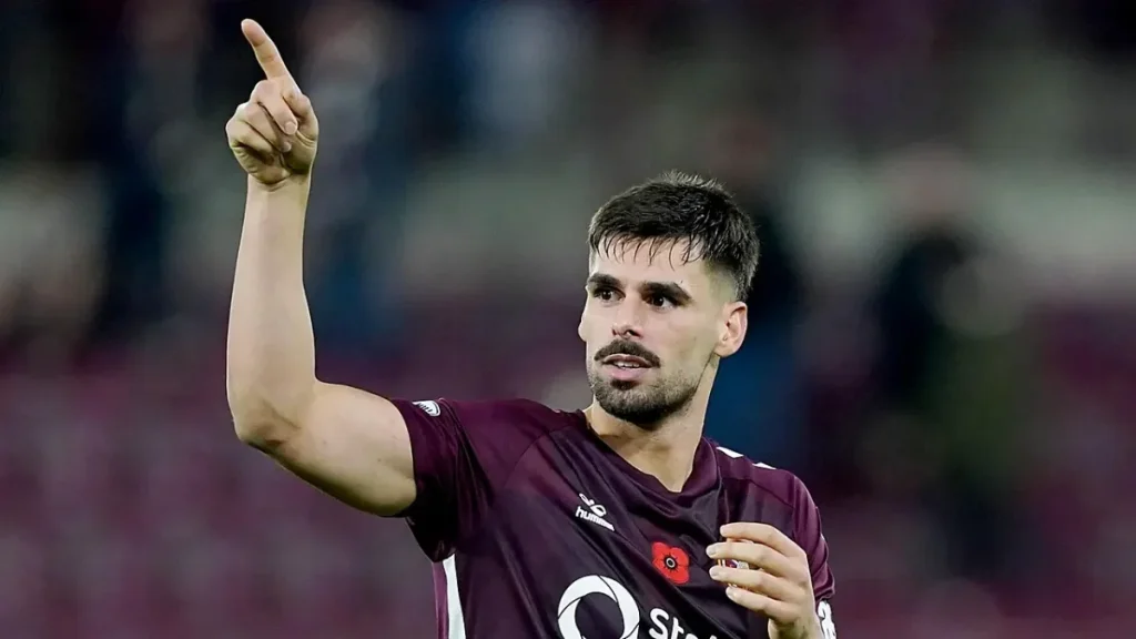 Trabzonspor’un Braga ısrarı sürüyor! Hearts’tan flaş açıklama