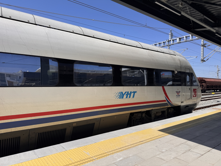 aa-41230043 Halkalı-Kapıkule Hızlı Tren Hattı'nın Çerkezköy-Kapıkule kesimi açılıyor