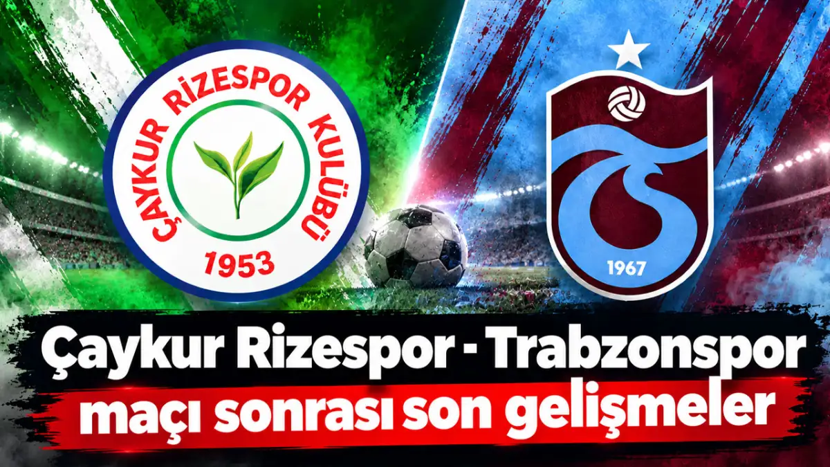Çaykur Rizespor-Trabzonspor Maçı Sonrası Haber61’den Canlı Yayın