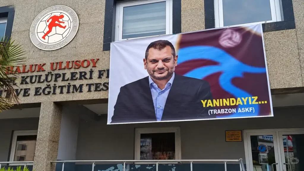 Trabzon ASKF’den Ertuğrul Doğan’a destek! “Başkan ve yönetimin yanındayız”
