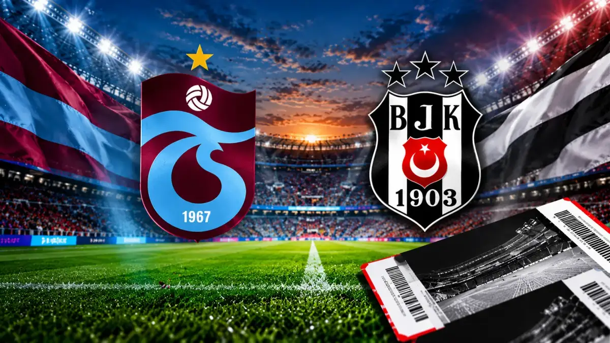 Trabzonspor-Beşiktaş derbisi öncesi bilet açıklaması! Fiyatı belli oldu