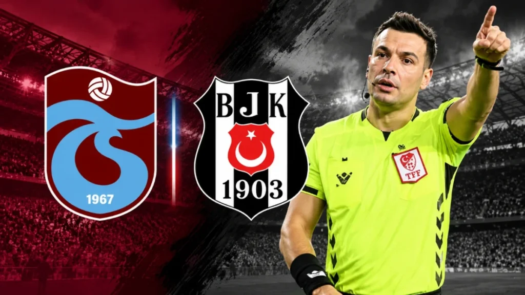 Trabzonspor - Beşiktaş derbisinde dikkat çeken istatistikler! Hakem Cihan Aydın