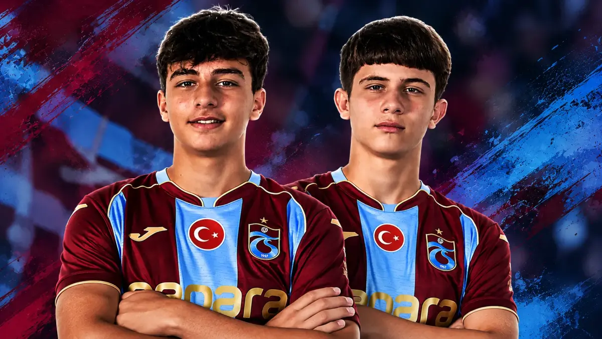 Trabzonspor'un iki genç yeteneğine Milli Takım daveti! Azerbaycan'a gidecekler