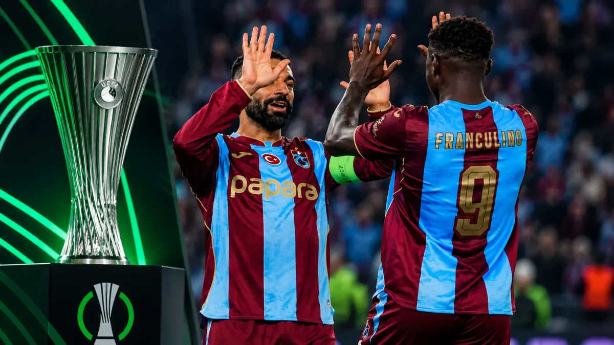 Trabzonspor'un yıldızları Avrupa'da gözünü zirveye dikti!